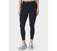 Sweaty Betty female Power Elastic Waist Sculpting 7/8 Leggings - M - Black, Black