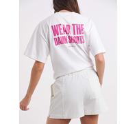 Sweaty Betty Wear the Damn Shorts Tee White S