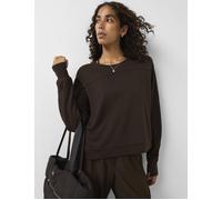 Sweaty Betty Women's After Class Crop Sweatshirt - Espresso Brown - Size: Small