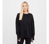 Sweaty Betty Women's After Class Longline Sweatshirt, Black XXL