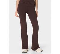 Sweaty Betty Women's All Day 32" Soft Twist Flare Trouser - Sable Brown - Size: Medium