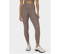 Sweaty Betty Women's All Day 7/8 Leggings - Brown Reptile Emboss Print - Size: Large