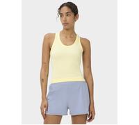 Sweaty Betty Women's Athlete Crop Seamless Workout Vest - Butterscotch Yellow - Size: Medium