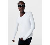 Sweaty Betty Women's Athlete Seamless Workout Long Sleeve Top - White - Size: XS