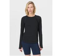 Sweaty Betty Women's Breathe Easy Mesh Long Sleeve Top - Black - Size: XL