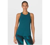 Sweaty Betty Women's Breathe Easy Mesh Run Vest Top - Deep Green - Size: Small