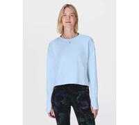 Sweaty Betty Womens Breeze Blue After Class Crop Sweatshirt