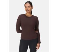 Sweaty Betty Women's Essential Sculpt Long Sleeve Top - Sable Brown - Size: XS