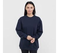 Sweaty Betty Women's Explore More Cotton Rich Longline Sweatshirt, Navy L-XXL