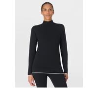 Sweaty Betty Women's Modal High Neck Base Layer Top - Black - Size: XS