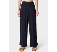 Sweaty Betty Women's Modal Wide Leg Trousers - Black - Size: Large