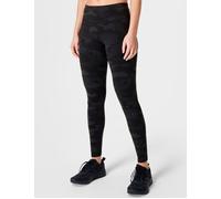 Sweaty Betty Women's Power Gym Leggings - Ultra Black Camo Print - Size: XL