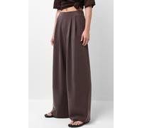 Sweaty Betty Women's Sand Wash Wide Leg Trousers Espresso Brown | Size: Large Sweaty Betty Brown L