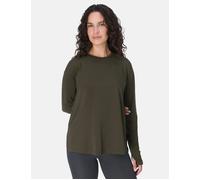 Sweaty Betty Women's Soft Flow Studio Long Sleeve Top - Nori Green - Size: XS