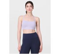 Sweaty Betty Women's Spirit Restored Yoga Sports Bra - Heather Purple - Size: Large