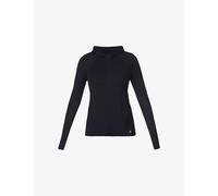 Sweaty Betty Womens Sweaty Betty Pro Run Zip-Up Stretch-Woven Top Black S