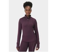 Sweaty Betty Women's Therma Half Zip Midlayer - Neptune Purple - Size: Medium