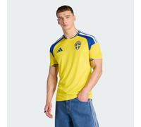 Adidas Sweden 26/27 Replica Home Short Sleeve T-shirt Yellow M Men