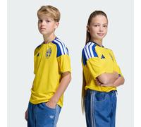 Adidas Sweden Home Junior Short Sleeve Jersey 2026 Size: 9-10 years, Colour: Yellow