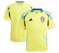 Sweden adidas Football Home Shirt Jersey Youth 2024 Yellow