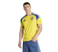 Adidas Sweden 26/27 Replica Home Short Sleeve T-shirt Yellow XL Men