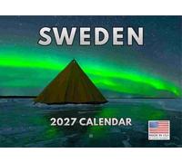 Sweden Calendar 2027 Monthly Wall Calender 12 Month