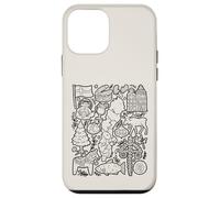 Sweden Doodles Stockholm Malmö Köttbullar Europe Hygge Case for iPhone 12 mini