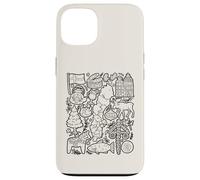 Sweden Doodles Stockholm Malmö Köttbullar Europe Hygge Case for iPhone 13