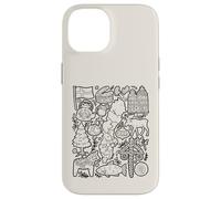 Sweden Doodles Stockholm Malmö Köttbullar Europe Hygge Case for iPhone 14
