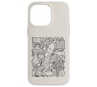 Sweden Doodles Stockholm Malmö Köttbullar Europe Hygge Case for iPhone 14 Pro Max
