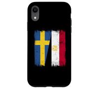 Sweden Egypt Half Flag Swedish Egyptian Heritage Case for iPhone XR