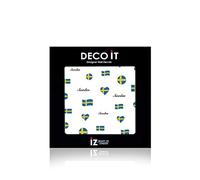 Sweden Flag Nail Decals/Stickers by iZ Beauty LDN