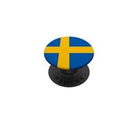 Sweden Flag Swedish Sverige Nordic Cross Swede Pride PopSockets Adhesive PopGrip