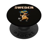 Sweden Horse/Sweden Fans PopSockets Adhesive PopGrip