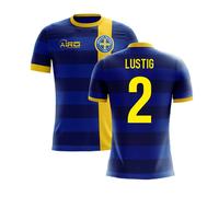 Sweden Men's 2025/26 Airo Concept Away Shirt Lustig in Blue | Size: Medium Sweden Blue M