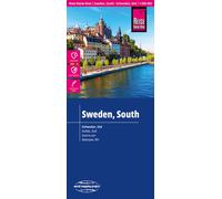 Sweden, South Map : Waterproof and tear resistant