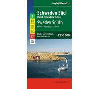 Sweden South Road and Leisure Map: Malmo - Helsingborg - Kalmar: AK 0667