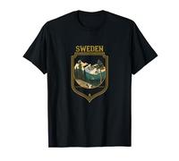 Sweden Souvenir Apparel - Swedish Hiking T-Shirt