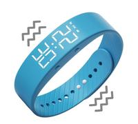 Sweden Waterproof Vibration Watch - Slim Rechargeable Device with Reminder, Sleep Alarm Clock - for Men, Student, Elderly, Children, Girls, Commuters, University, Library, Approx