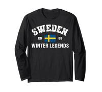 Sweden Winter Legends 2026 Alpine Long Sleeve T-Shirt