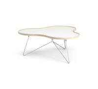 Swedese Flower Coffee Table 114x107 White/Beech/Chrome