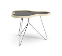 Swedese Flower Coffee Table 66x62 Black/Beech/Chrome