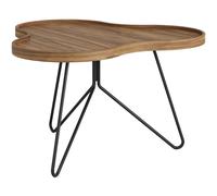 Swedese Flower Mono Coffee Table 66x39 Black/ Walnut