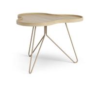 Swedese Flower mono table 62x66 cm H45 Oak lacquered-nutmeg RAL1019