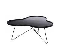 Swedese Flower mono table 84x90 cm H45 cm Ash black glazed