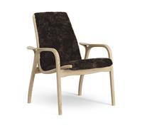 Swedese Laminate Armchair Oak Veneer/Espresso/Sheepskin