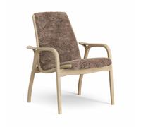 Swedese Laminate Armchair Oak Veneer/Sahara/Sheepskin