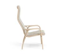 Swedese Lamino arm chair laquered beech/sheep skin Moonlight (beige)