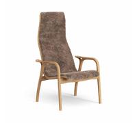 Swedese Lamino Armchair High Oiled Oak/Sahara/Sheepskin