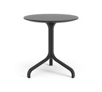 Swedese Lamino Side Table H49 Black Lacquered Beech